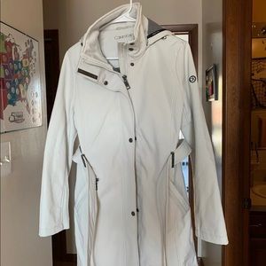 Calvin klein coat fleece size S